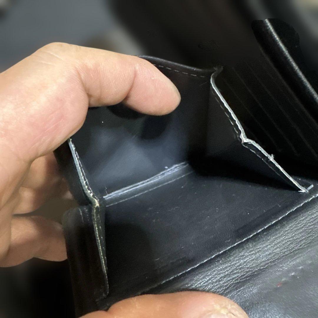 ④☆良品☆ダミエG/コバルト♪マルコ☆2つ折り財布★ポケットあり