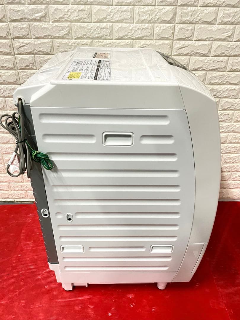 日立 ドラム　ビッグドラム 左開き ホワイト BD-SG100BL W