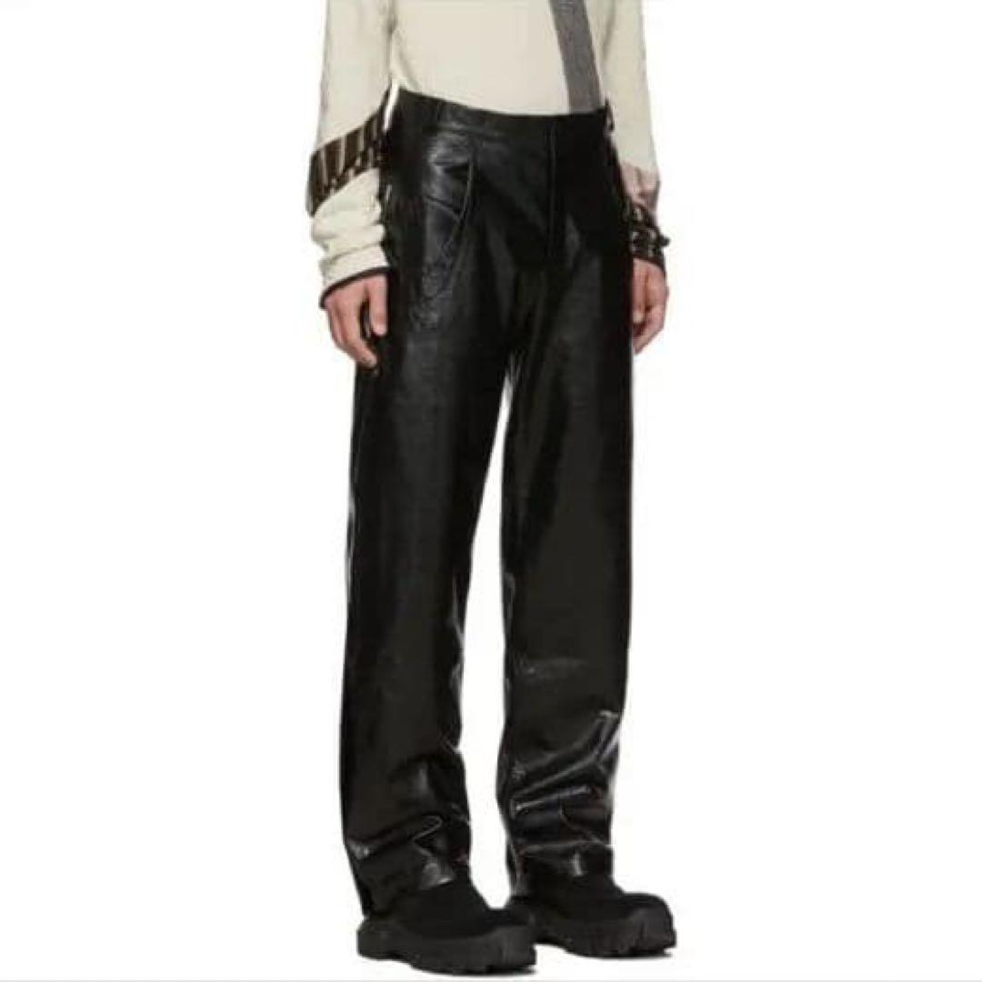 パンツ Kiko Kostadinov Leather Pants size XL