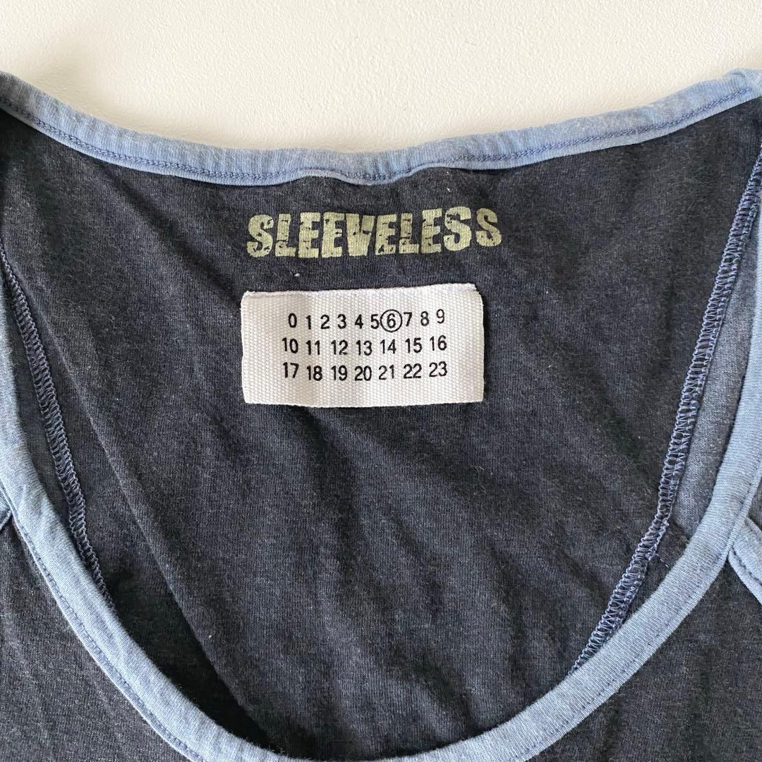 【初期】MM6 タンクトップ　トップス マルタンマルジェラ カットソー Tシャツ