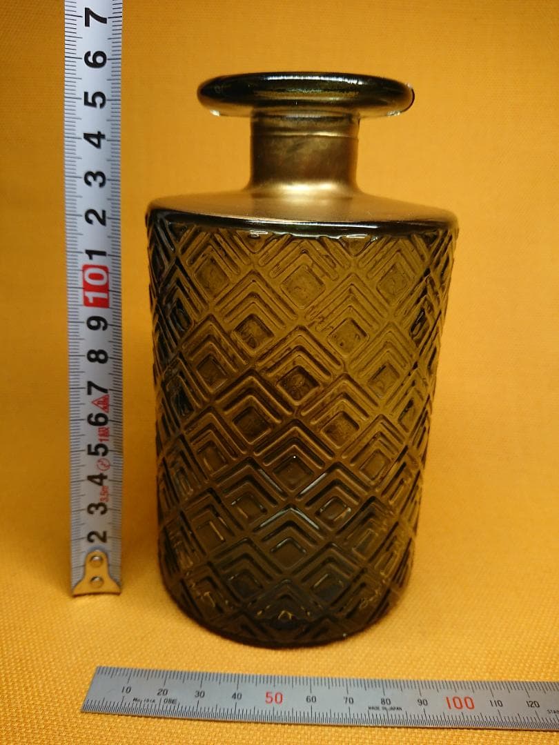 花瓶　花器　ガラス　一輪挿し　置物　インテリア　工芸品　美術品　A2994