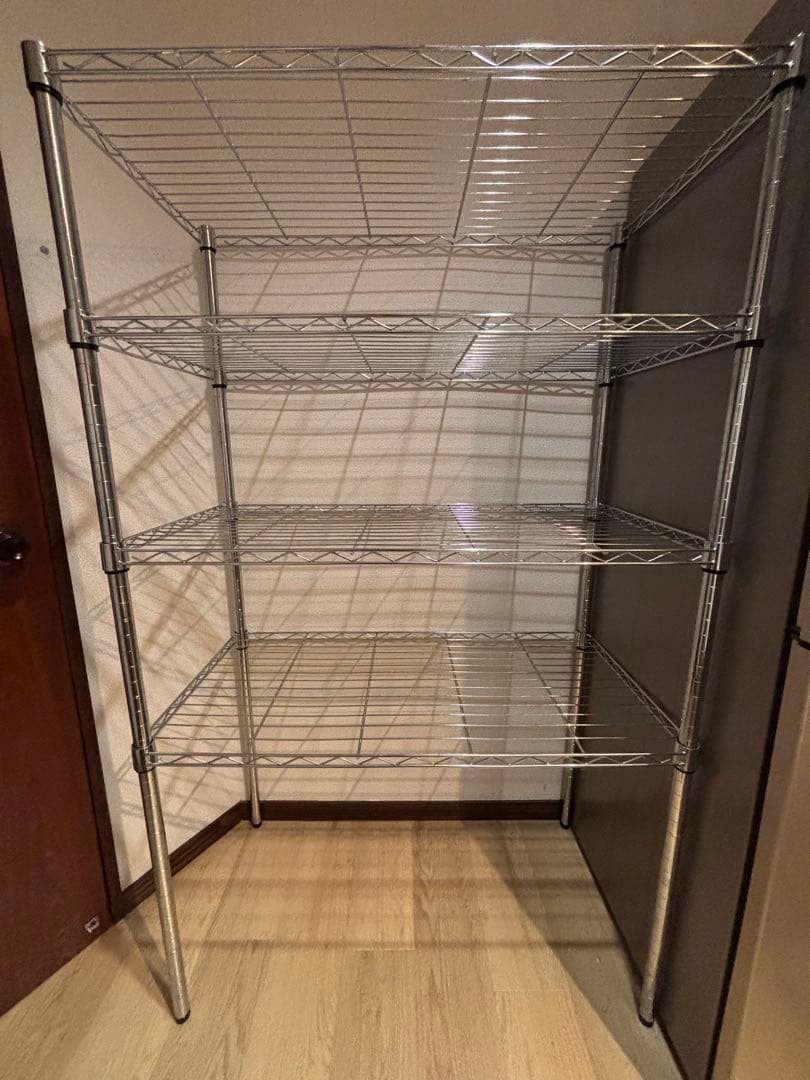 スチールラック 4段　高さ170センチ