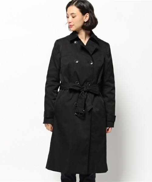 【Hamuchu】ダウンライナー付ストレッチツイルトレンチコート