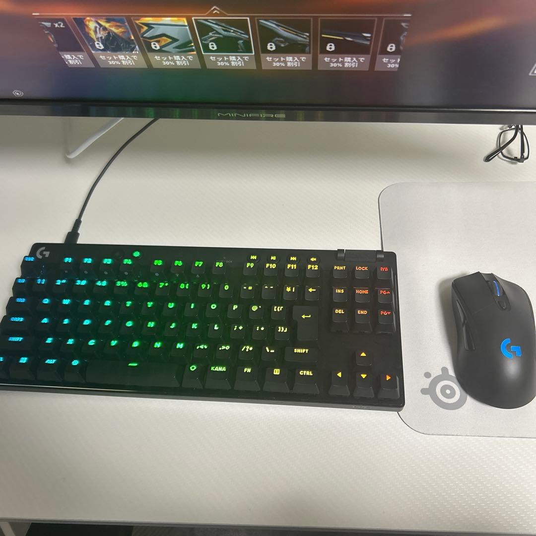 Logicool PRO X TKL RAPID ＆ G703h