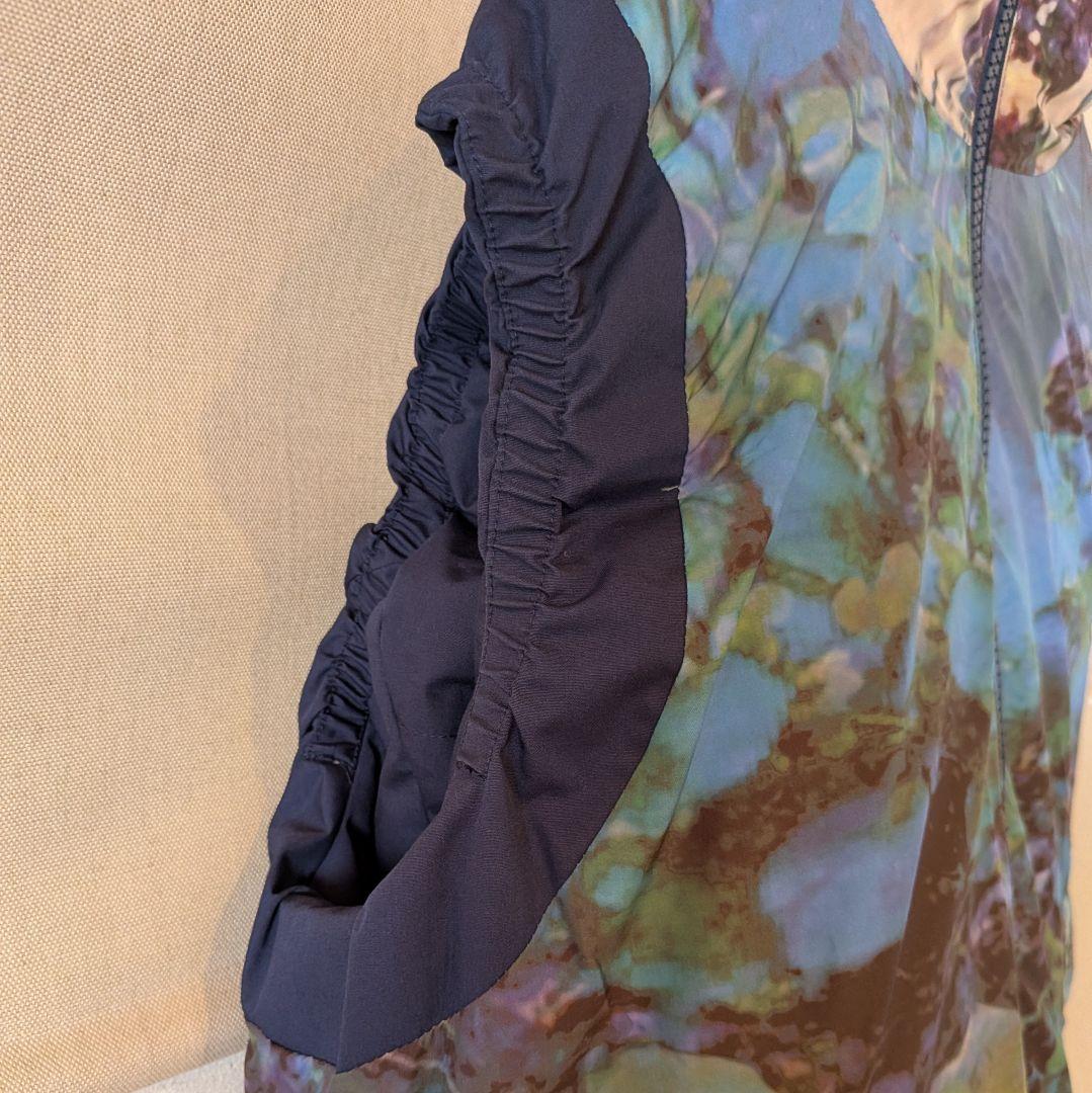 Tsumori Chisatoツモリチサト　ダウンベストリバーシブル　風景画