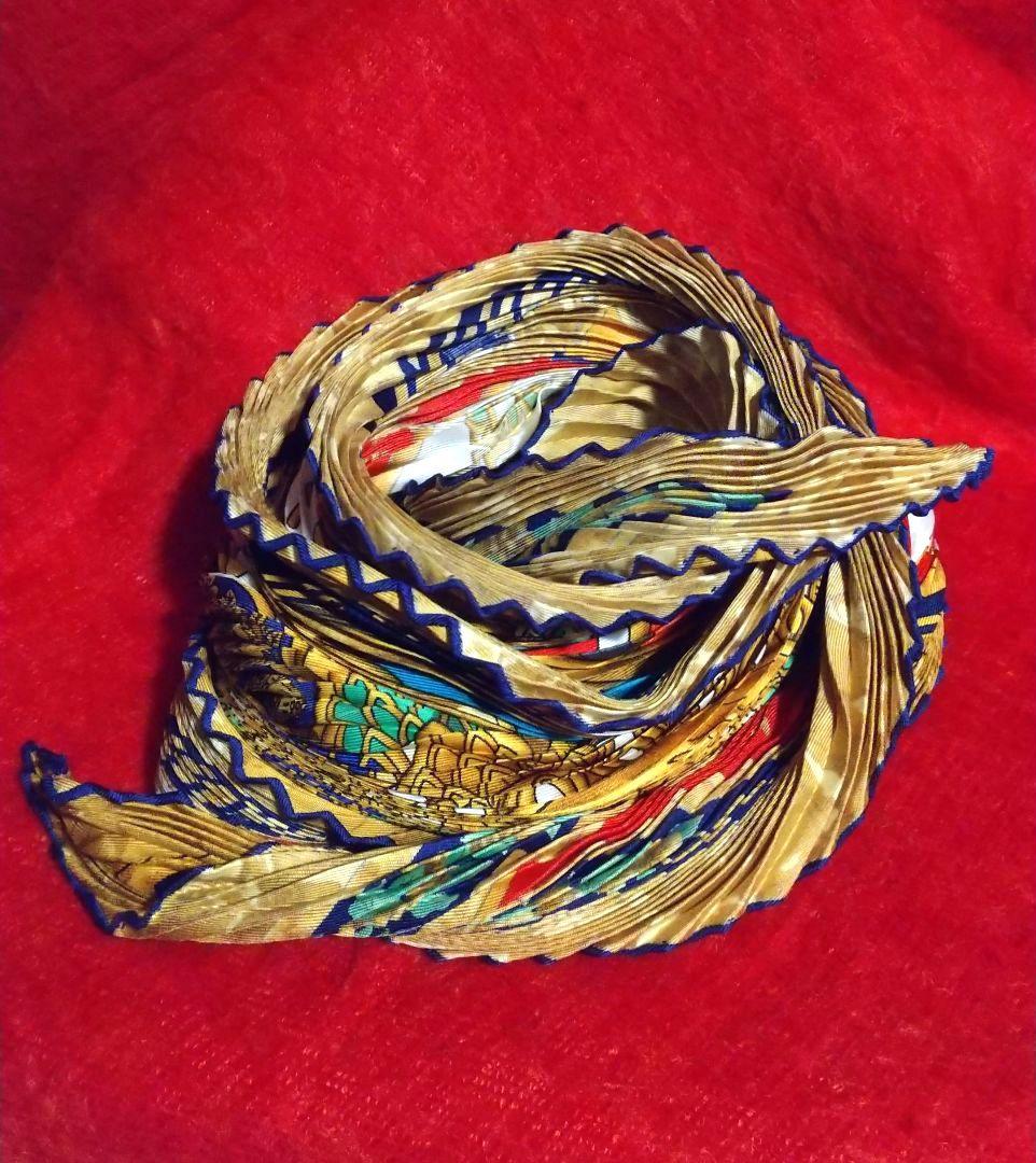 エルメス プリーツスカーフ〈箱なし〉