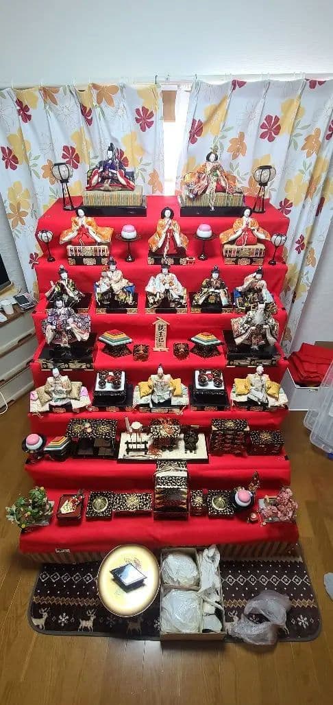 雛人形 竹原文楽 特別作 文化財 昭和41年(1966年) 貴重品 骨董品