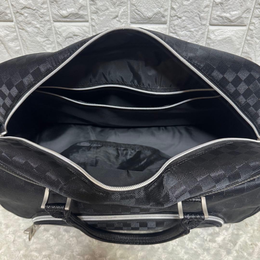 XXIO　ゼクシオ　ゴルフバック　ショルダー　チェック　黒　ダンロップ