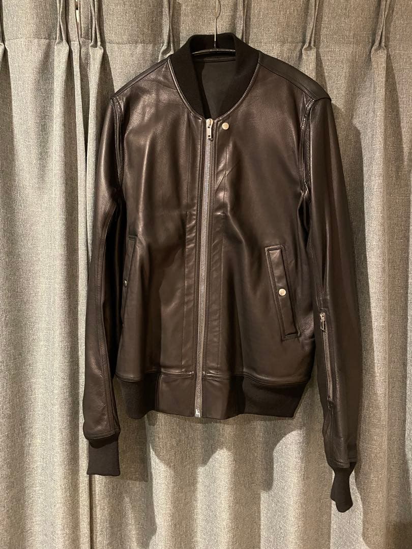 Rick Owens レザーボンバージャケット サイズ52
