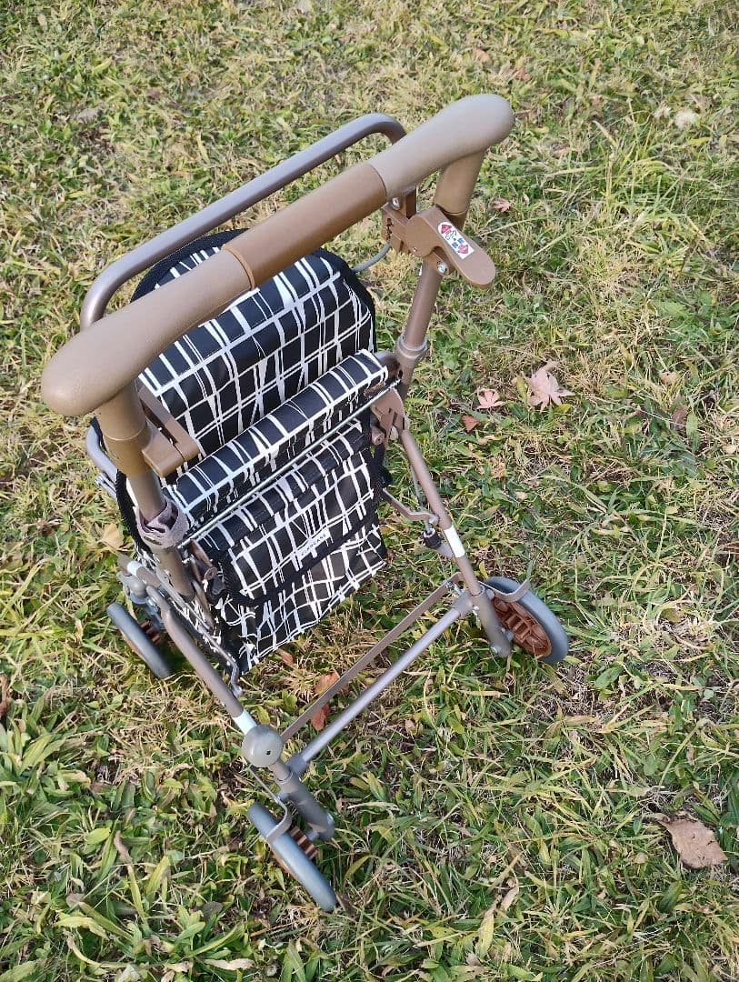 美品！フィンレイソン リズムRWC シルバーカー/ショッピングカート 折り畳み