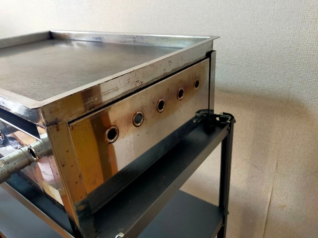 カンダ AKS卓上鉄板焼セット No.20 LPガス　600×360