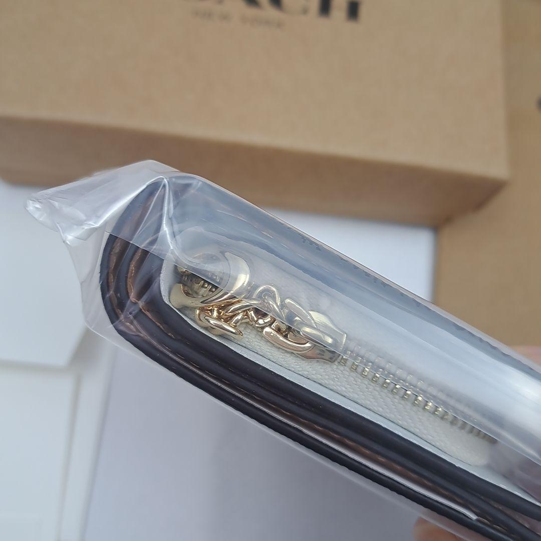 新品未使用　COACH　コーチ　折り財布　スナップウォレット　正規品　付属品多数