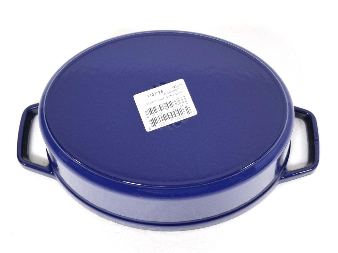 新品★ストウブ STAUB★ピコ・ココット オーバル★23cm★ロイヤルブルー