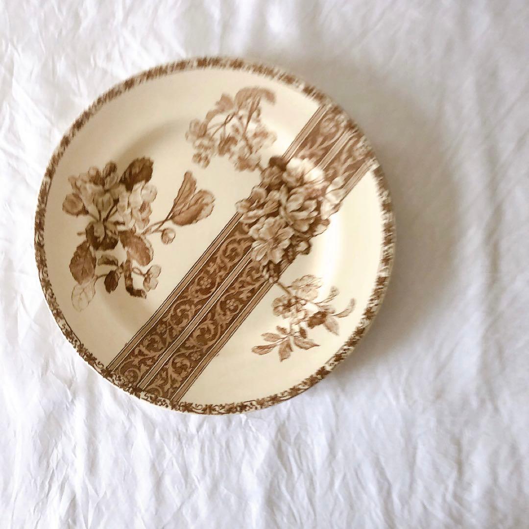 グランデポ　エミールブルジョワ　ディナープレート D フランスアンティーク食器