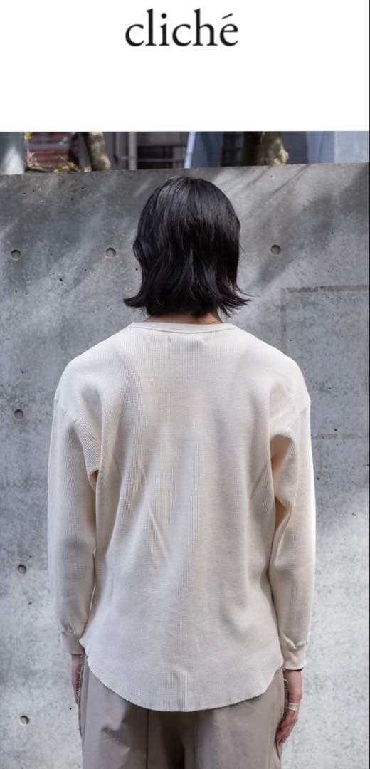 ヒメノcantate サーマル　size44、カンタータ半袖シャツ