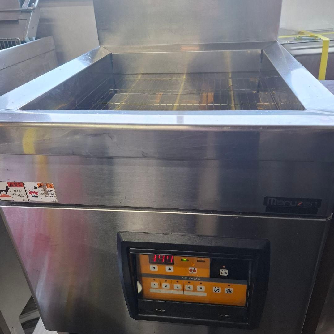 Maruzen 電気フライヤー 　使用中　業務用