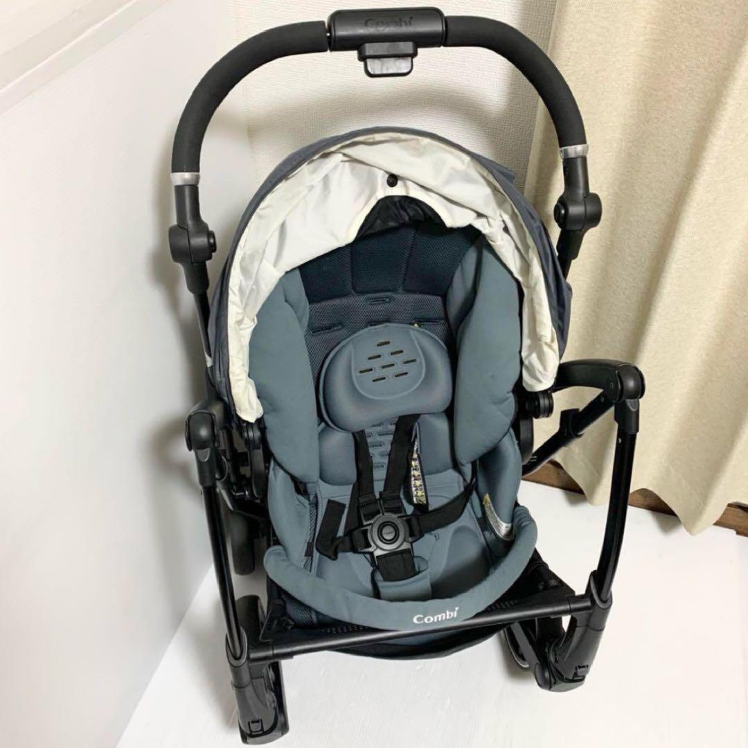 【美品です】Combi ベビーカー type-L グレー