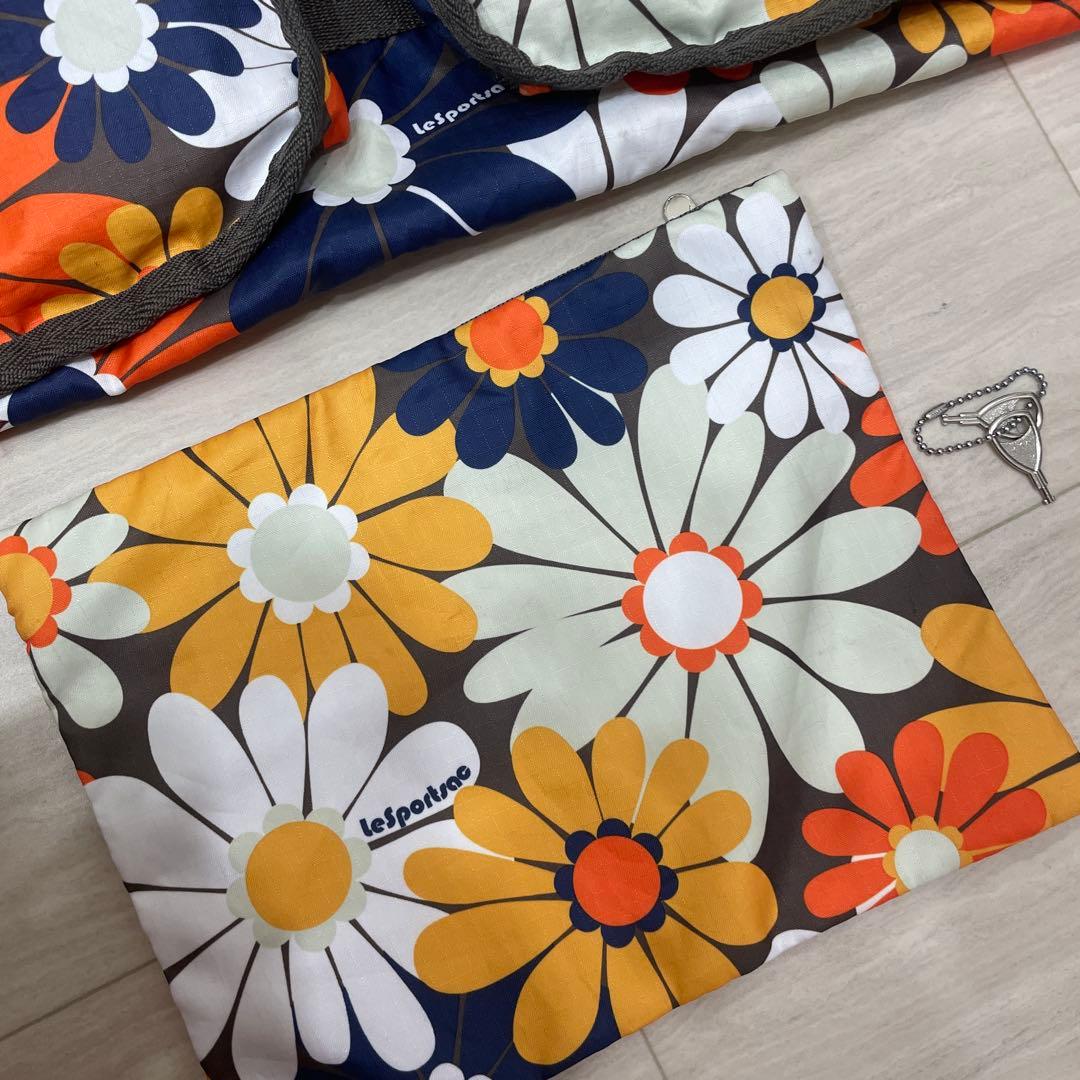 【鍵付き！】LeSportsac レスポートサック　ウィークエンダー　ボタニカル