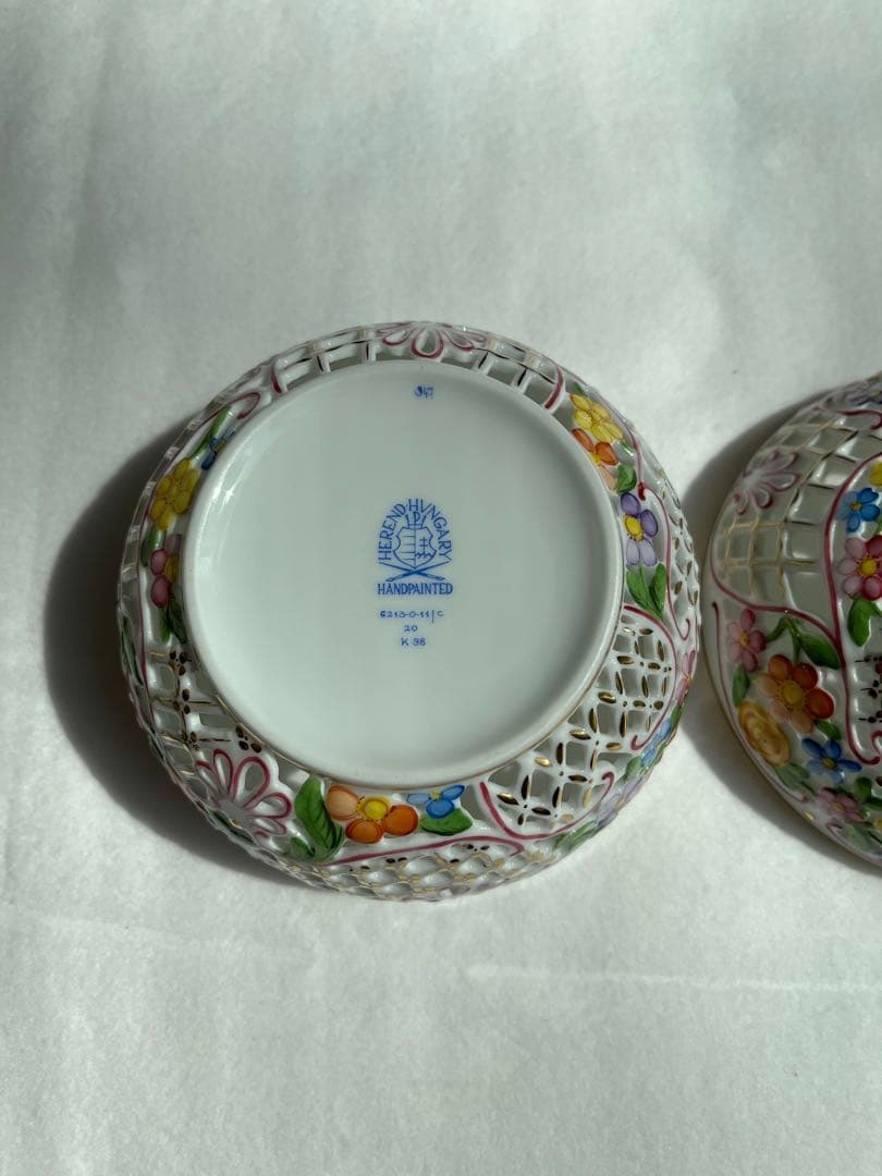 ヘレンド　ファンタジー　ボンボニエール　極美品