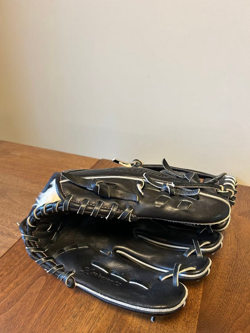 Mizuno グローバルエリート　軟式野球グローブ 黒