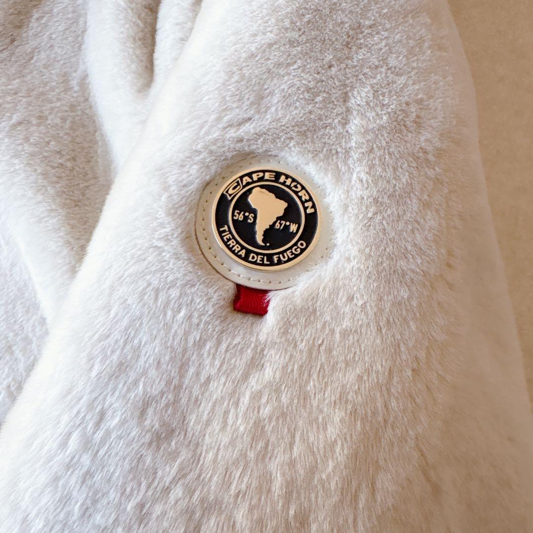 未使用★CAPE HORN｜定価7万 ARENAL エコファーダウン 白 40