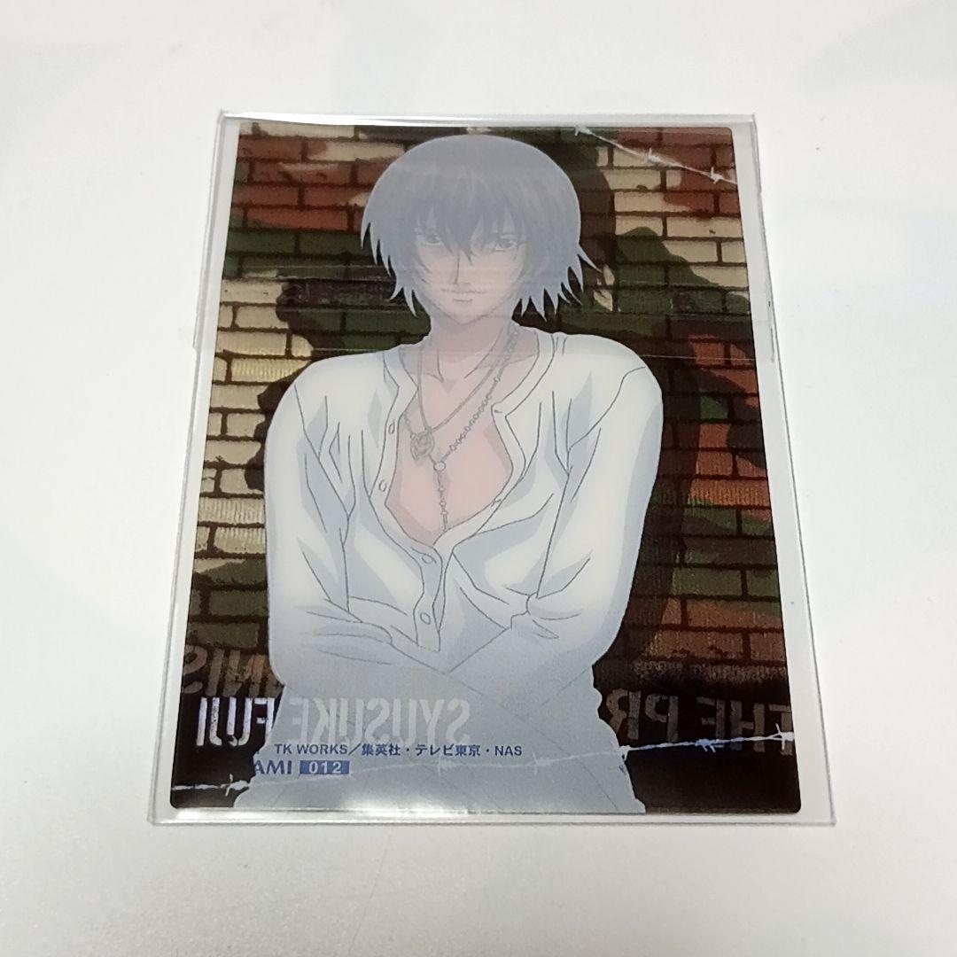 ⑧テニスの王子様　シャイニングクリアカード　不二周助　レアカード　私服