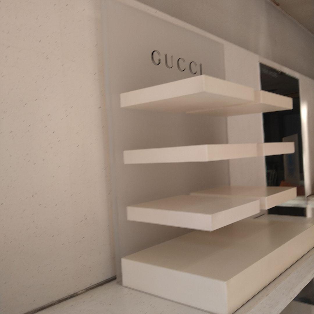 【 GUCCI 】B グッチ　ディスプレイ台　飾り棚 　レア　ヴィンテージ