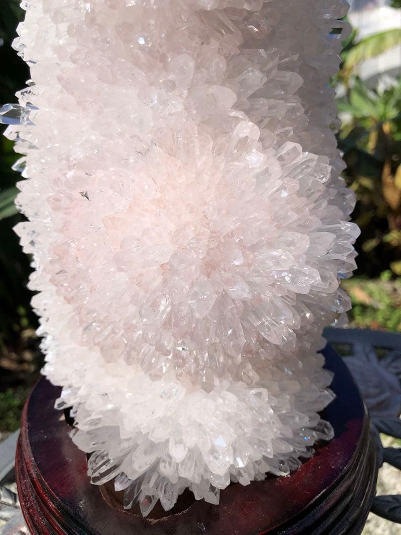 ✳ ❤️超レア　4.2 kg 透明感拔群　雪結晶 花形　水晶　クラスター