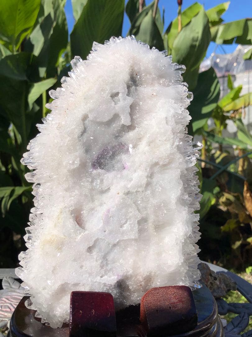 ✳ ❤️超レア　4.2 kg 透明感拔群　雪結晶 花形　水晶　クラスター