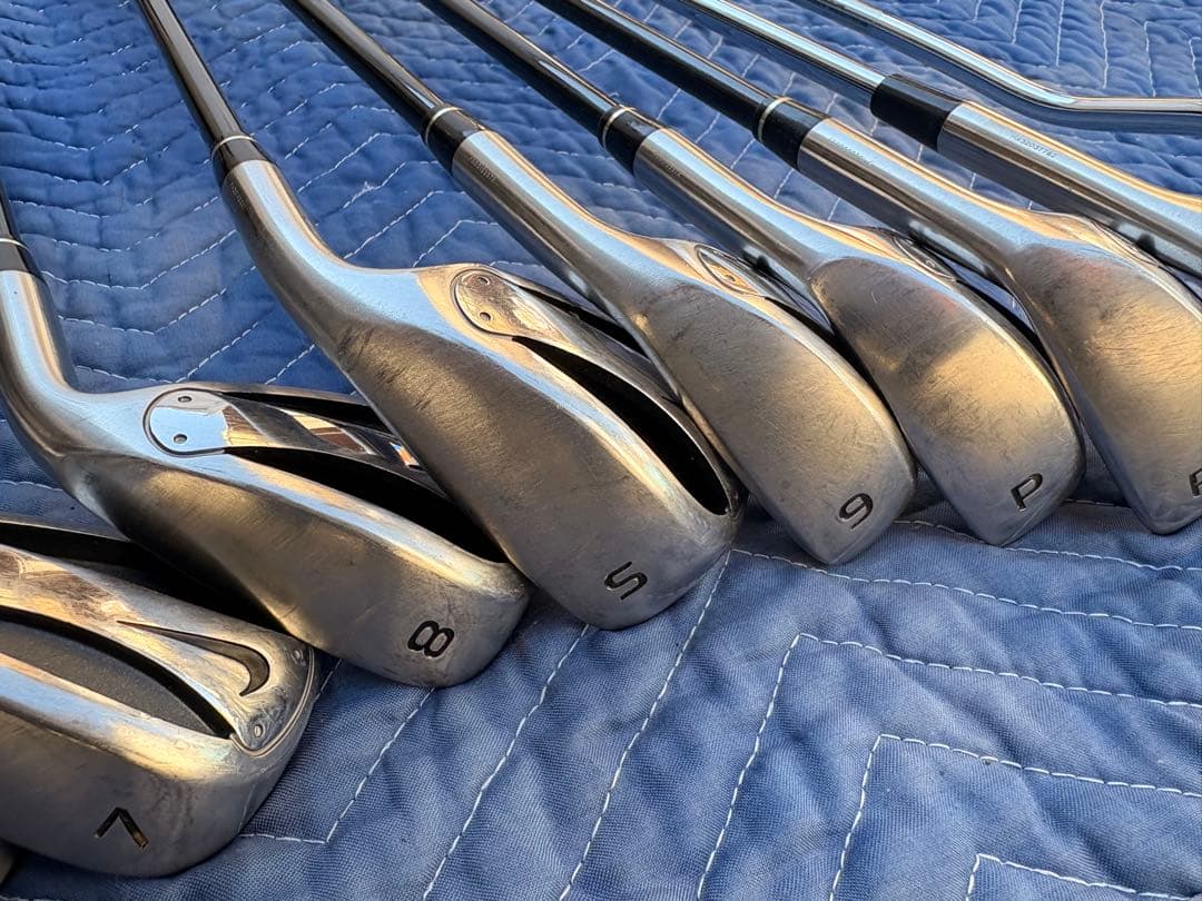 【NIKE ゴルフクラブセット アイアン＋ウェッジ＋パター 計10本】