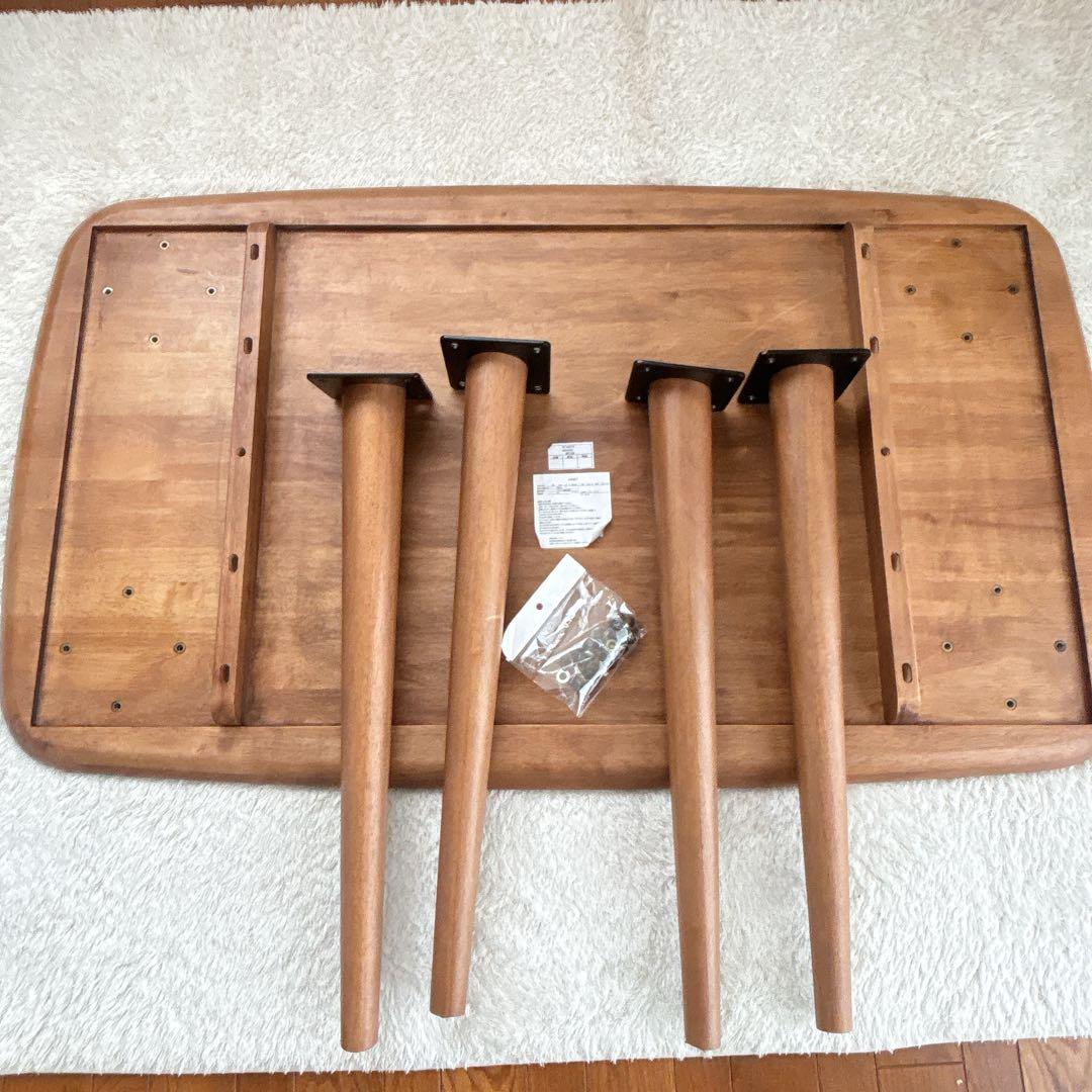 かすちゃん様リクエスト品】nitori ニトリ ダイニング テーブル+チェア2脚