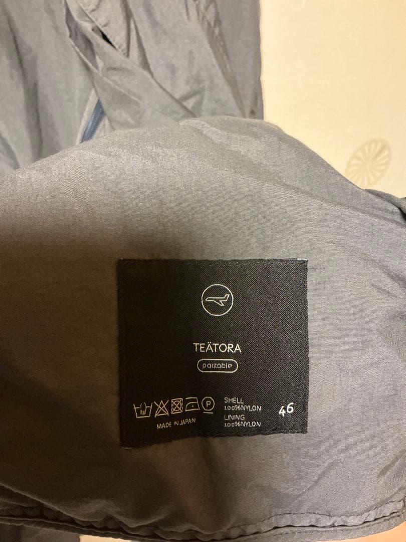 TEATORA デバイスコート　パッカブル