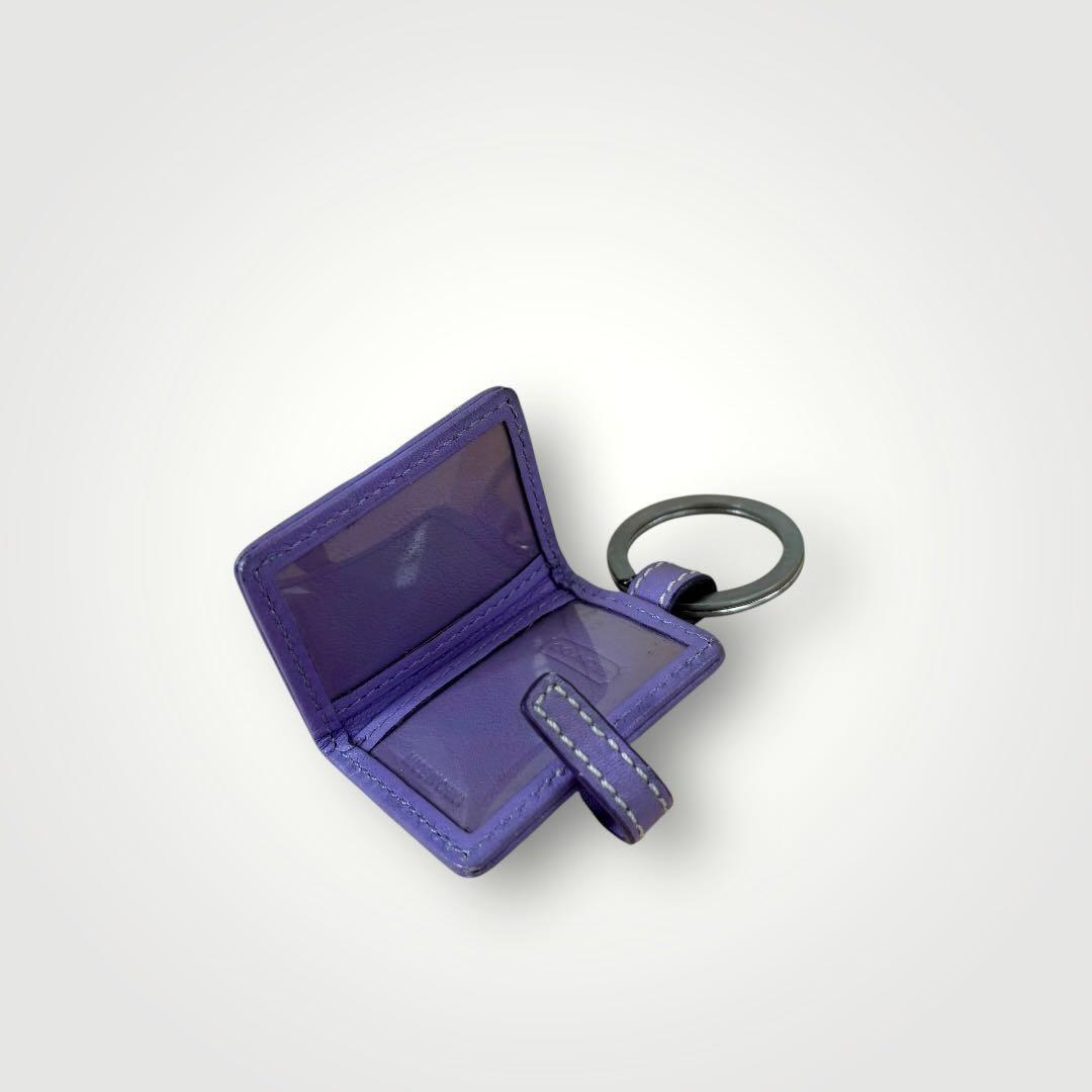 小物 Coach Picture Frame Charm Lavender