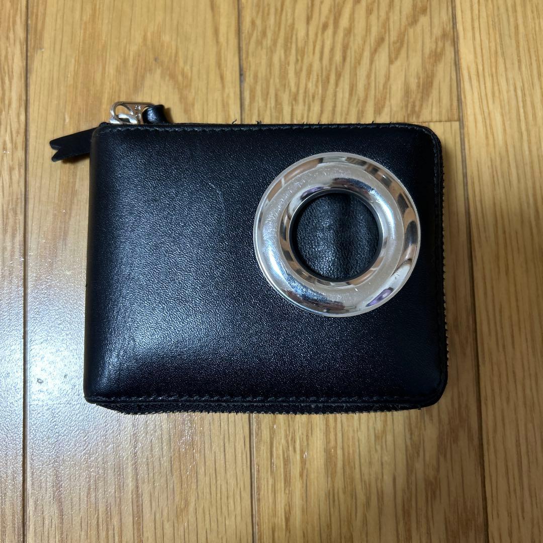 COMME des GARÇONS ブラック 二つ折り財布