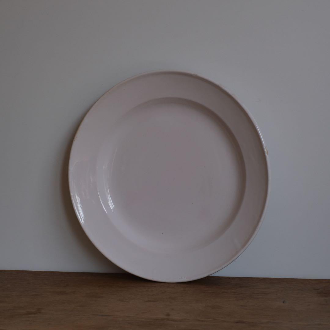 ムスティエ　アンティーク皿　フランスアンティーク