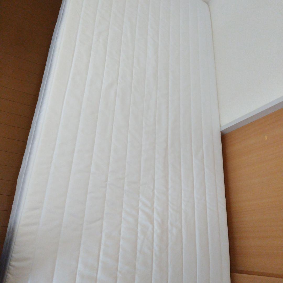 無印良品 シングルサイズ 脚付マットレスポケットコイル26cm（洗えるカバー）