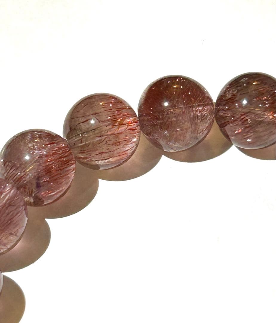 2/1までセール　 レッドスーパーセブン（ゲーサイト）　ブレスレット