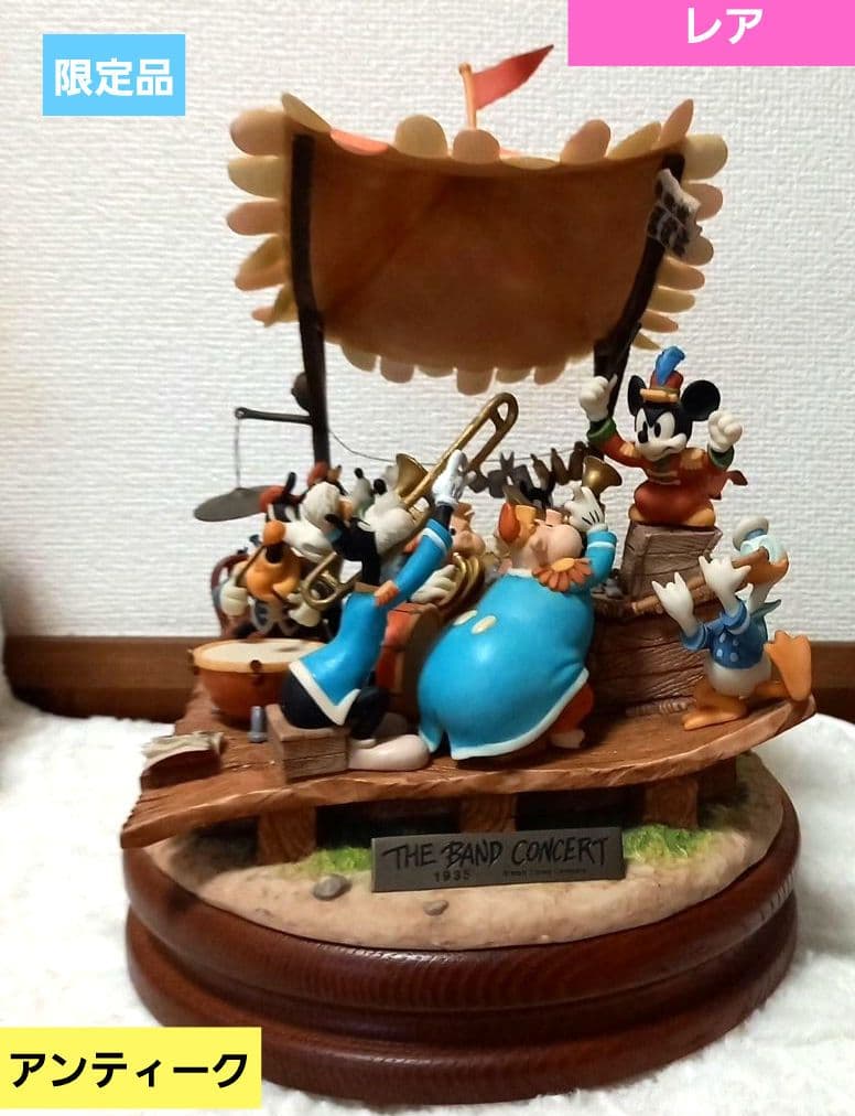 《希少》限定品　 1935年『ミッキーの大演奏会』オルゴール　アンティーク