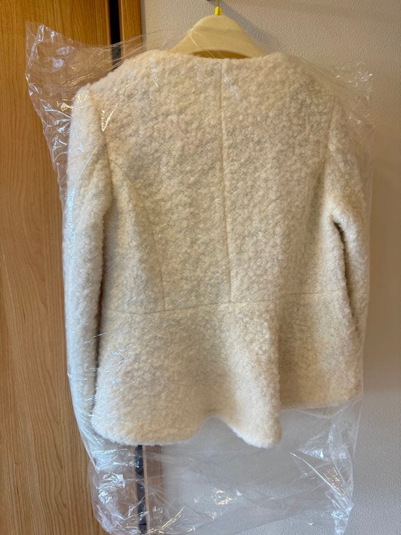 【新品未使用】Herlipto Elise Boucle Peplum Coat