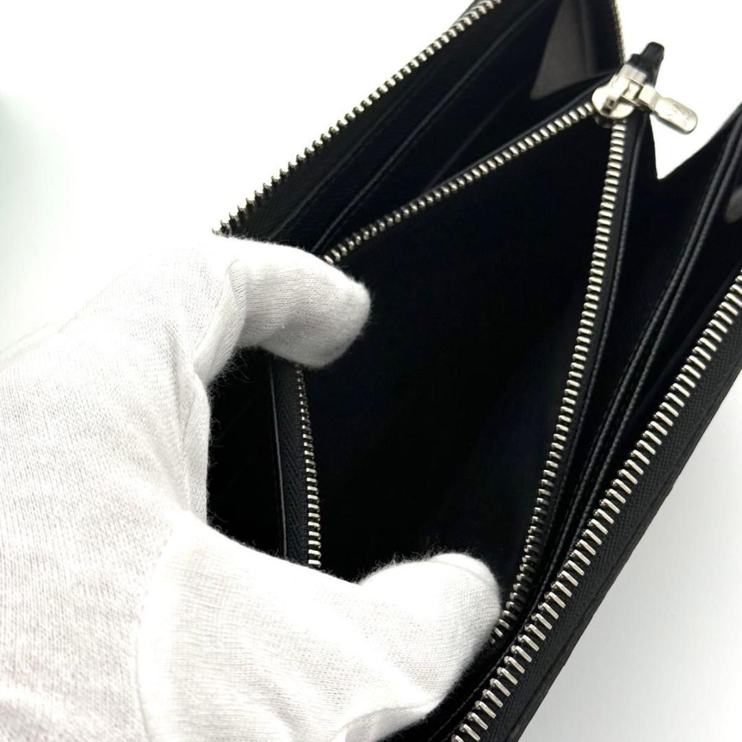 【最高級美品】ルイヴィトン エピ エレクトリック ジッピーウォレット ノワール