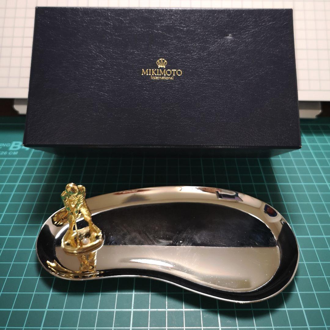 MIKIMOTO ジュエリートレイ ゴルフ パール付き ヴィンテージ【訳あり】