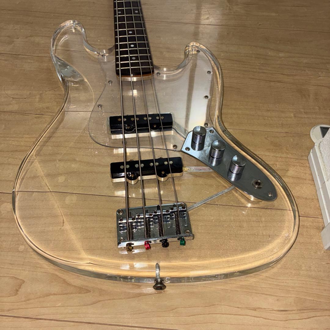 激レア　弦高調整済み！ Photogenic アクリルベース ジャズベース