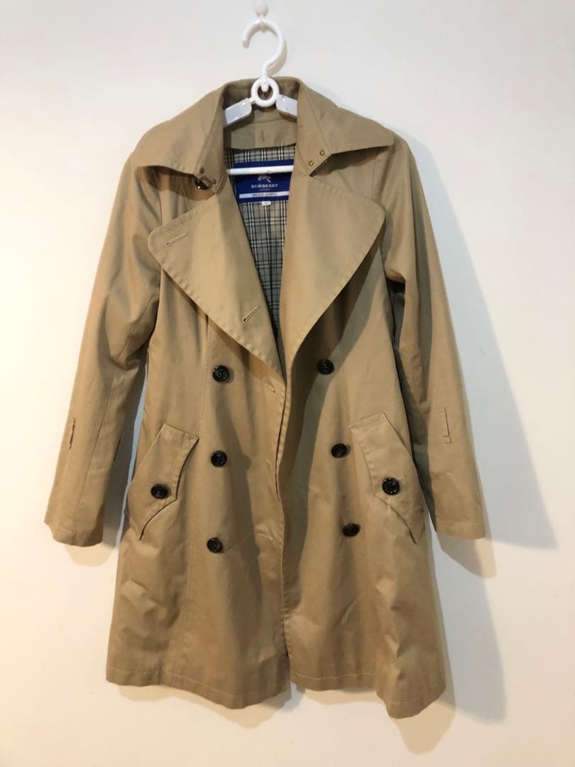 ◆バーバリーブルーレーベル【定価7万円程】素敵なトレンチコート◆