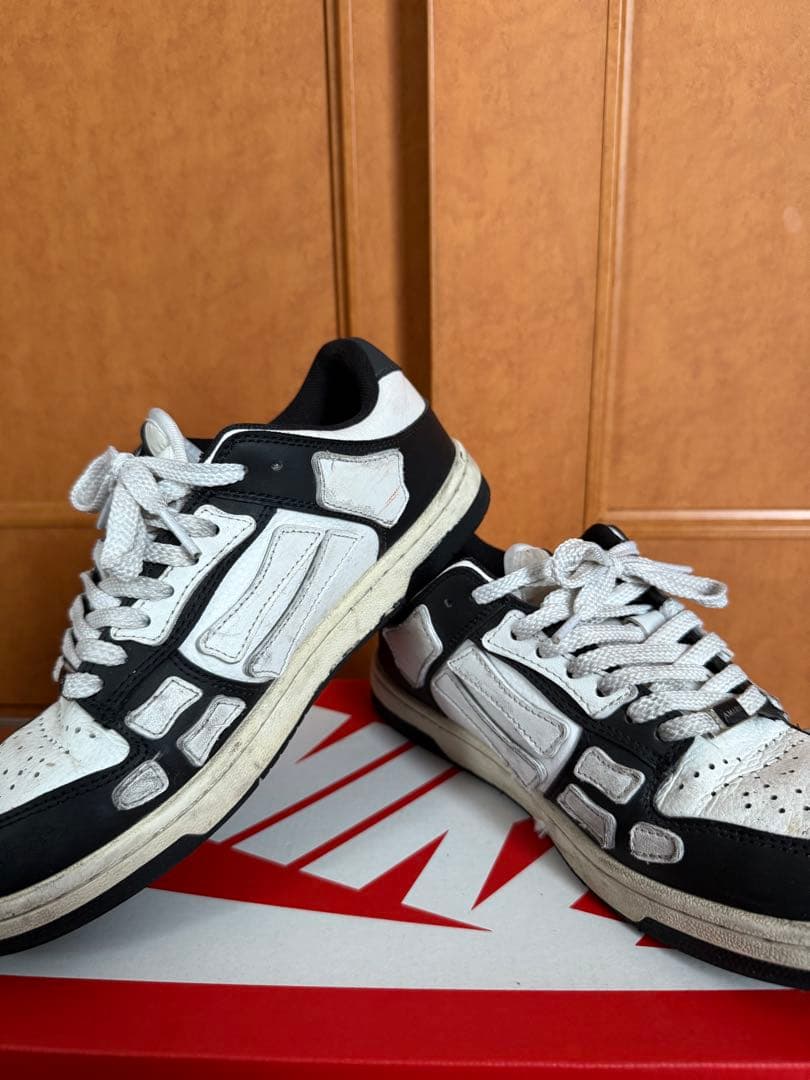 早い者勝ちです！AMIRI ホワイト/ブラック スニーカー　27.0