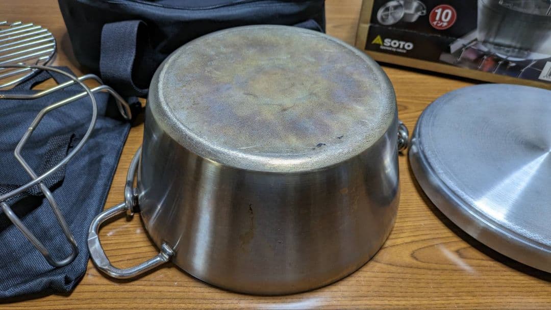 SOTO ダッチオーブン 収納バッグ付き　10インチ
