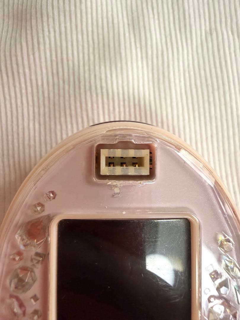 [箱説明書付き/裏蓋欠品] たまごっちピース P's ピンク