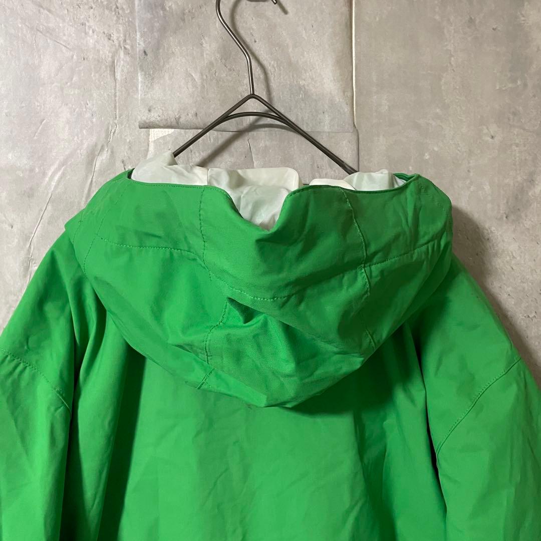 Burtonバートンスキーウェアスノーボードジャケットパーカーフード付緑グリーン