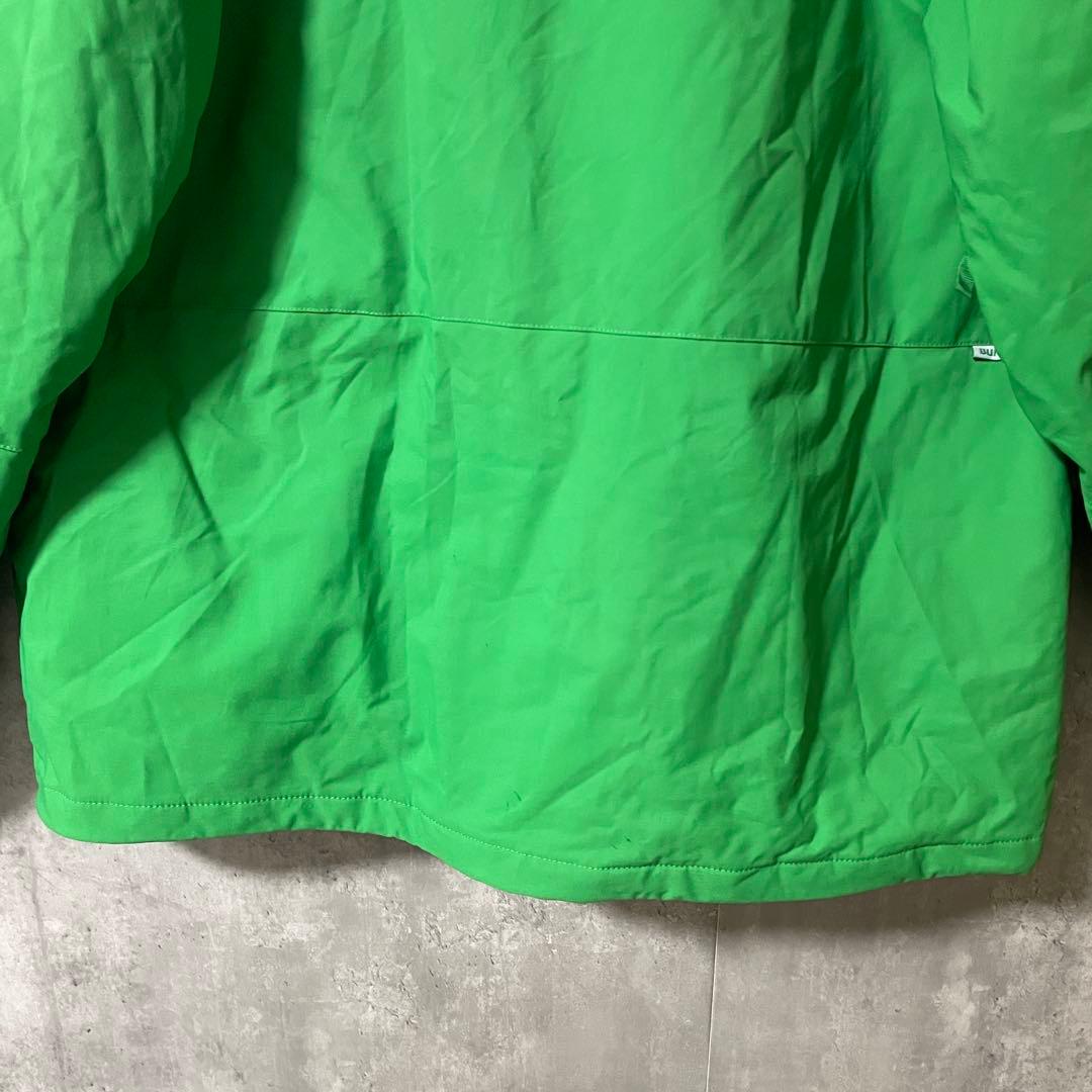 Burtonバートンスキーウェアスノーボードジャケットパーカーフード付緑グリーン