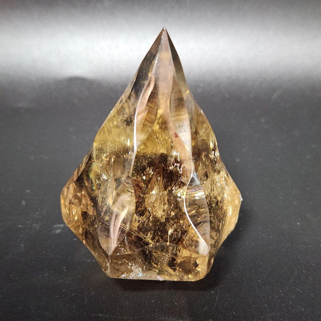 激レア！【新品】ゼウスクオーツ ★ スモーキーシトリン ★ 天然アイリス沢山