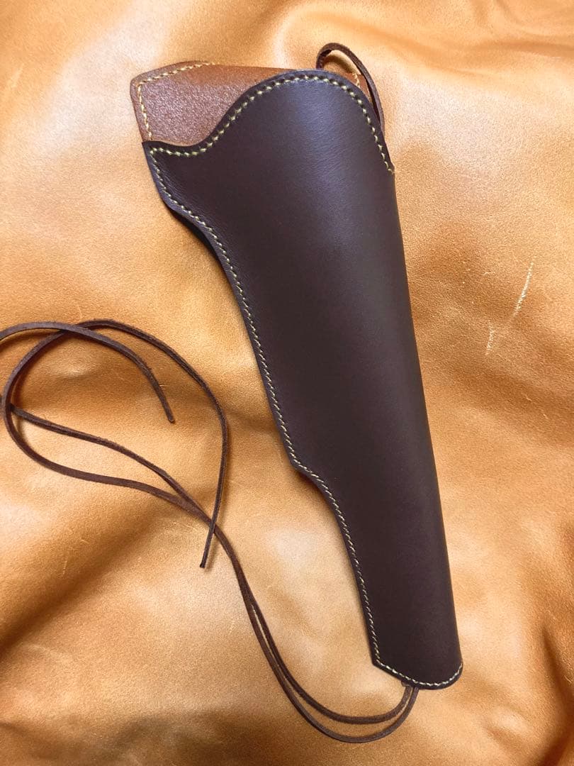 コルト M1847 ウォーカー用右利きレザーホルスター m No.745